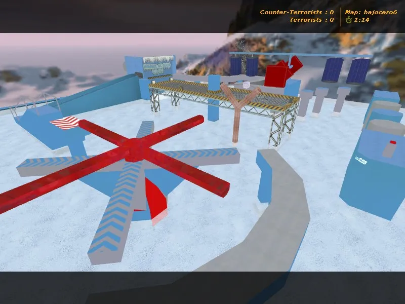 Скриншот Карта «deathrun_bajocero» для CS 1.6