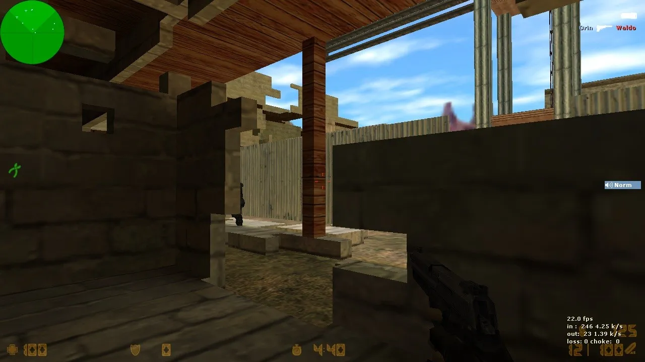 Скриншот  Карта de_ruins для CS 1.6 – детальный обзор и тактика