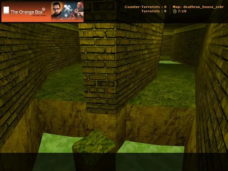 Скриншот Карта «deathrun_house_csbr!» для CS 1.6