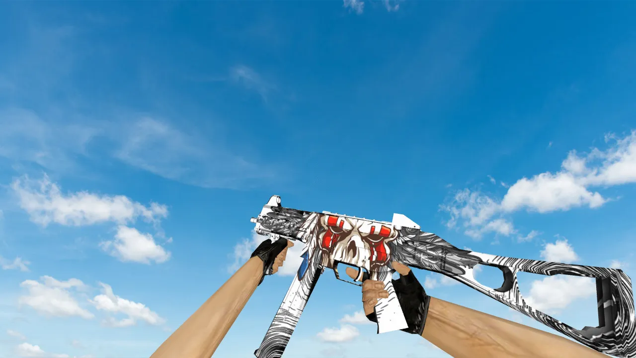 Скриншот Модель «UMP-45 Primal» для CS 1.6 - Оружие с уникальным дизайном