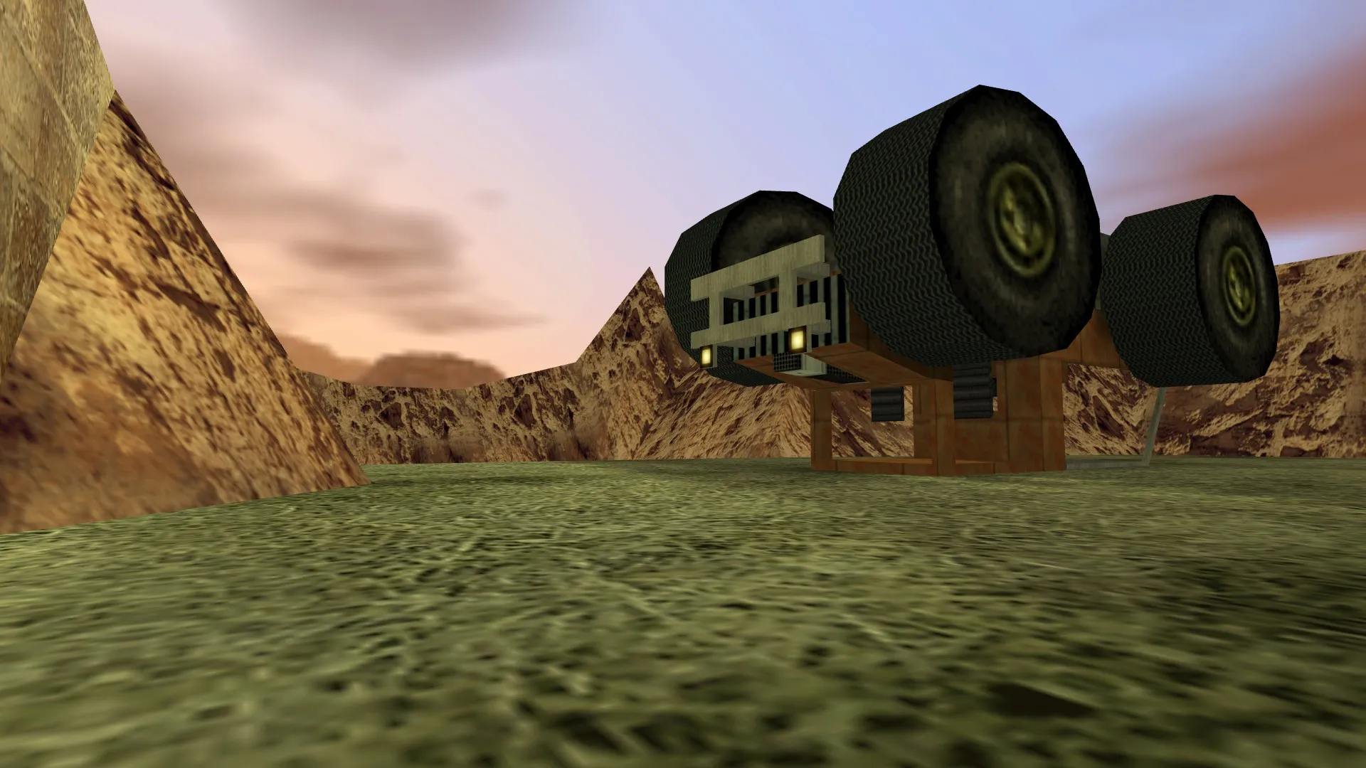 Скриншот  Карта de_lostcars для CS 1.6 - тактика и подробности