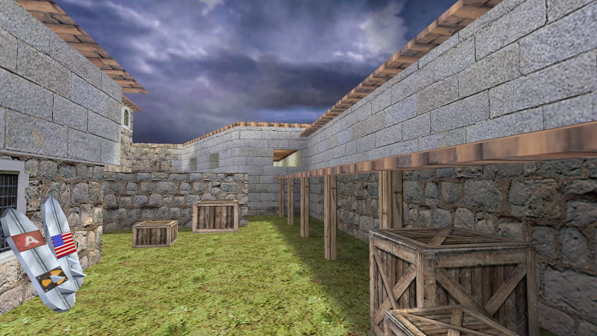 Скриншот Карта de_tmar для CS 1.6: Тактическое преимущество в игре