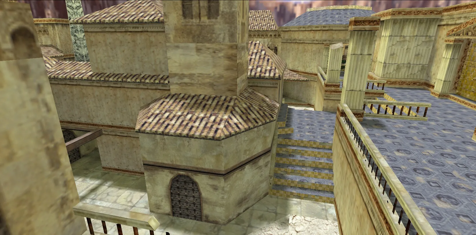 Скриншот  Карта de_troy для CS 1.6: Тактики и детали