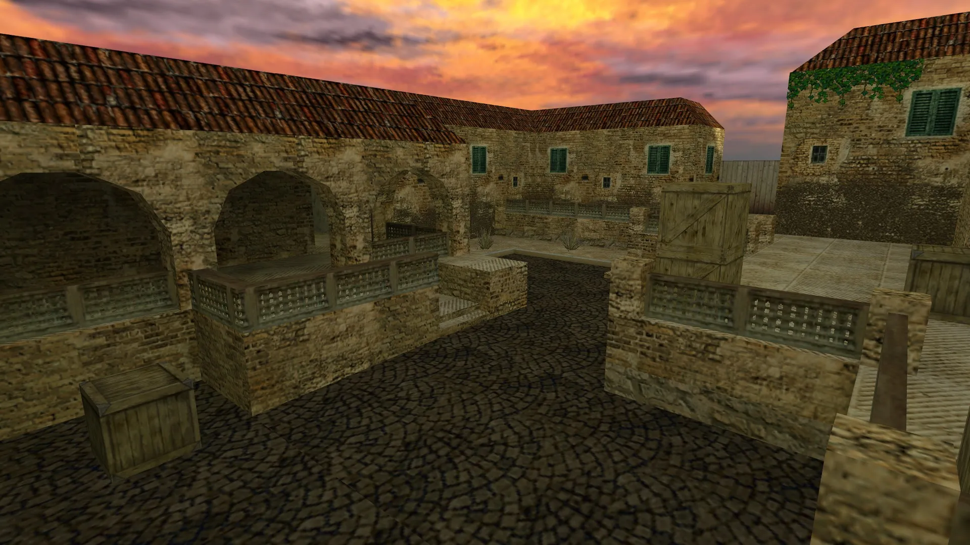 Скриншот  de_artica карта для CS 1.6: тактика сторон, точки, оптимизация и .nav для ботов