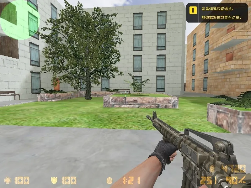 Скриншот  Карта de_project для Counter-Strike 1.6: Тактика и особенности