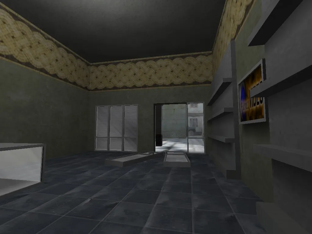 Скриншот  de_canals для CS 1.6: тактика за CT/T, точки, .nav для ботов, оптимизация wpoly/epoly