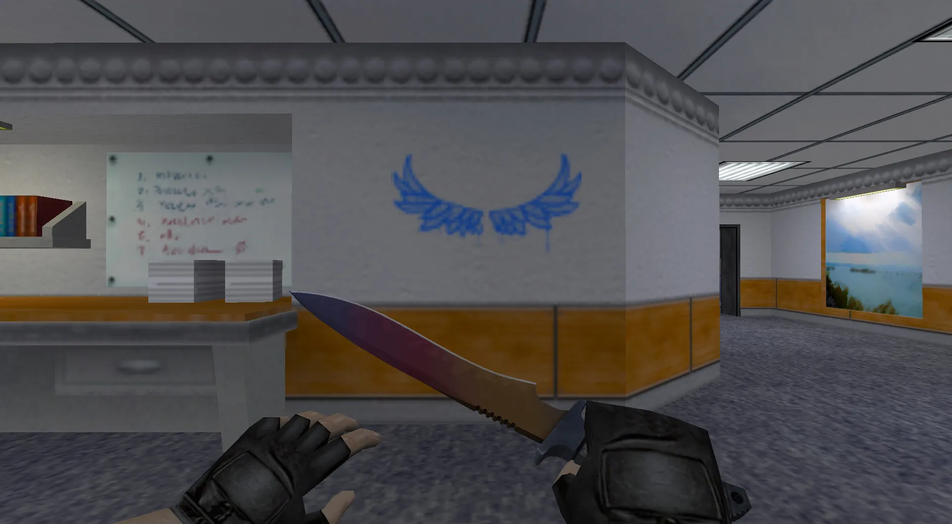 Скриншот Граффити «Улет» для CS 1.6 — Обновите свою игру!