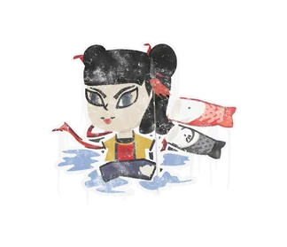 Скриншот Граффити «Нэчжа» для CS 1.6 - Красота и стиль в игре