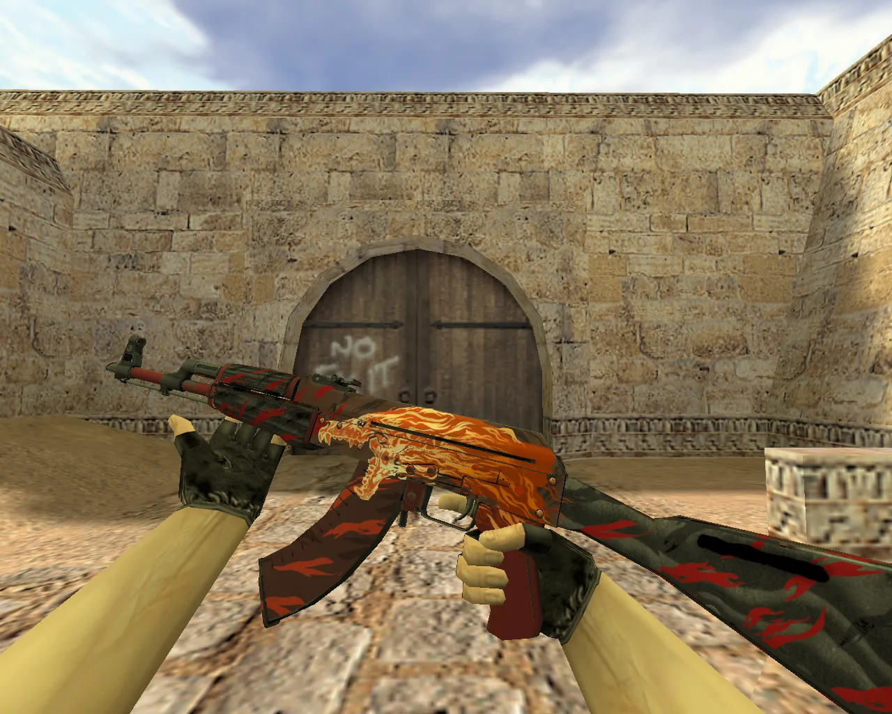 Скриншот Модель АК-47 Вой для CS 1.6 - Качество и Уникальность