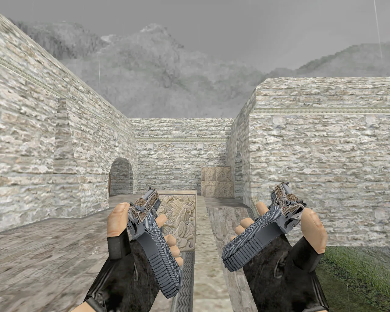 Скриншот Dual Berettas | Протектор (Tread) для CS 1.6 - Модели оружия