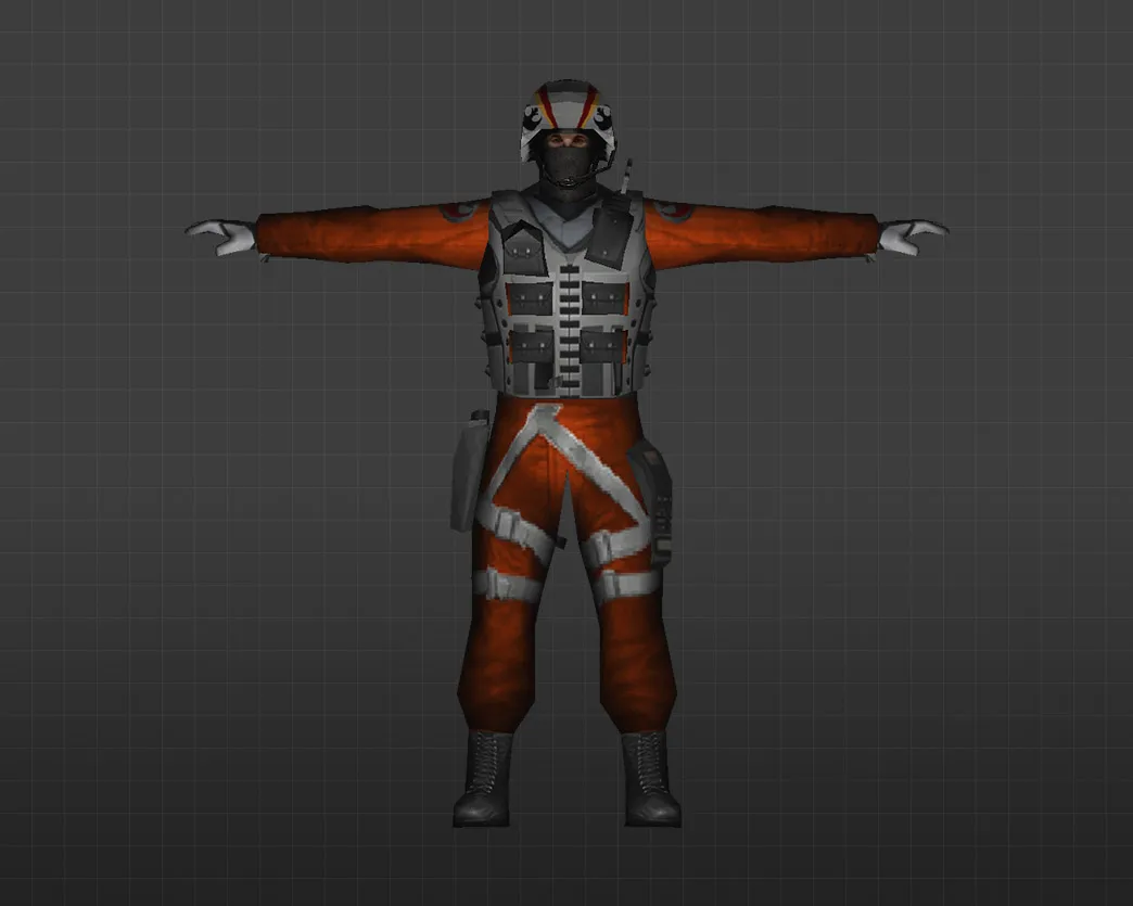 Скриншот Модель «Боец сопротивления» для CS 1.6 - Звездные Войны