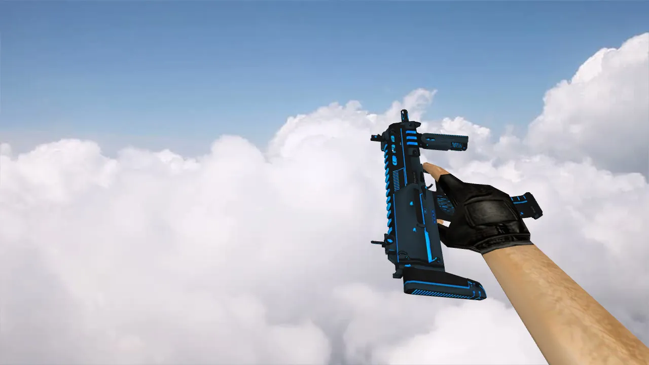 Скриншот Модель MP7 Plasmax для CS 1.6 – уникальный стиль и качество