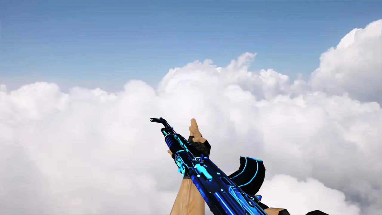 Скриншот AK-47 Ambient для CS 1.6: Улучшенная модель для игры