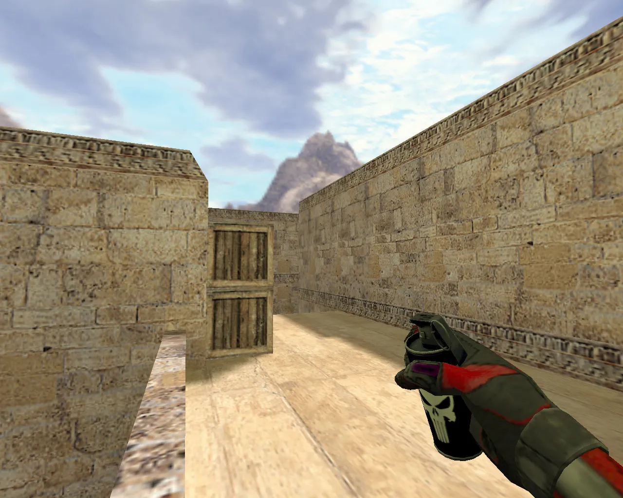 Скриншот Модель «Граната Каратель» для CS 1.6: v_, p_, w_ файлы, звуки, анимация осмотра и текстуры