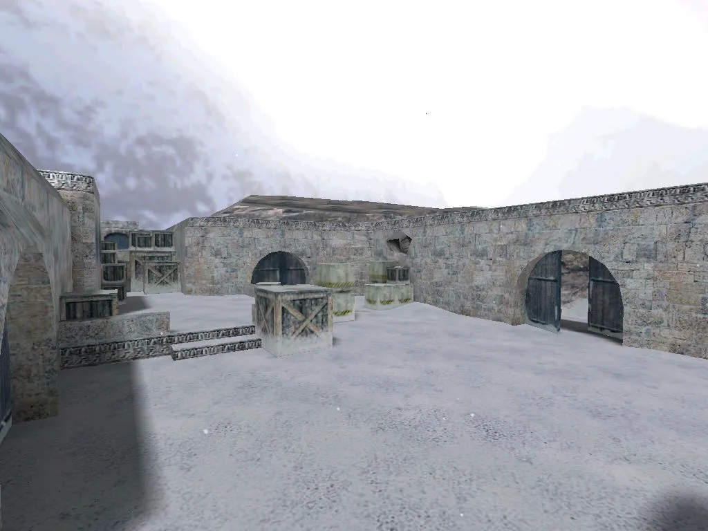 Скриншот  Карта de_winterdust2 для CS 1.6 - скачай и играй
