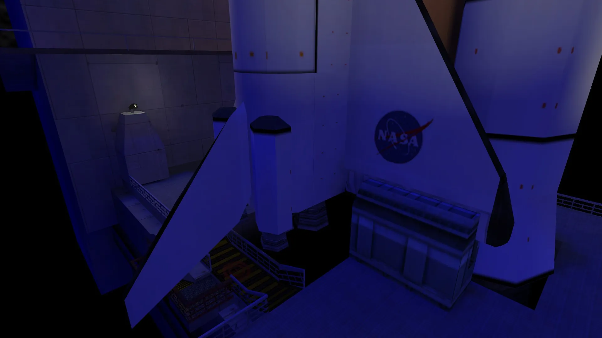 Скриншот  Карта de_shuttle_n8 для CS 1.6 - тактические возможности и особенности