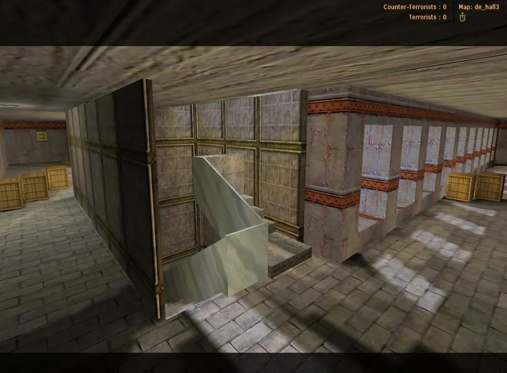 Скриншот Карта «de_hall3» для CS 1.6