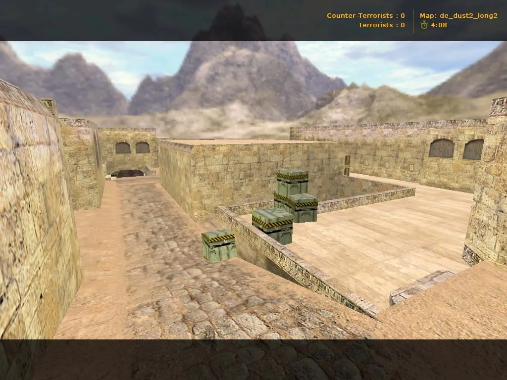 Скриншот Карта «de_dust2_long_v2» для CS 1.6