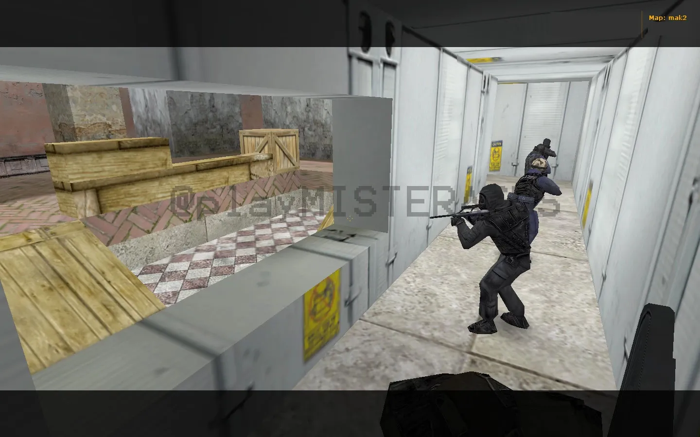 Скриншот  Карта «mak2» для CS 1.6: Тактика и особенности