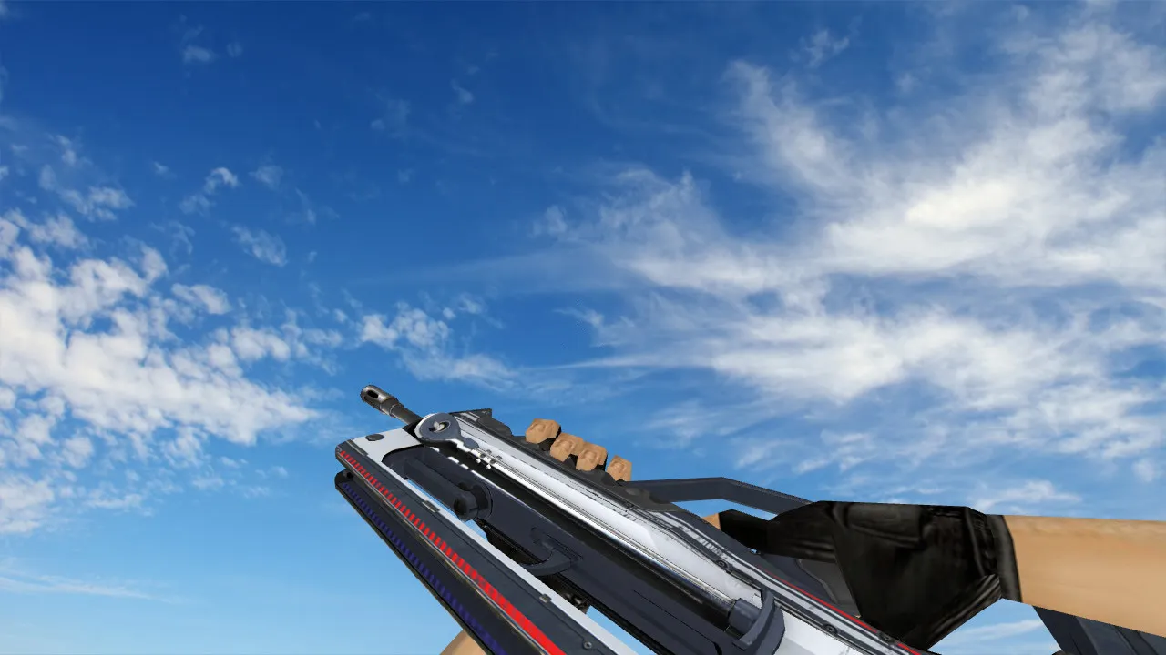 Скриншот Модель «Famas Police» для CS 1.6: качественная замена стандарту