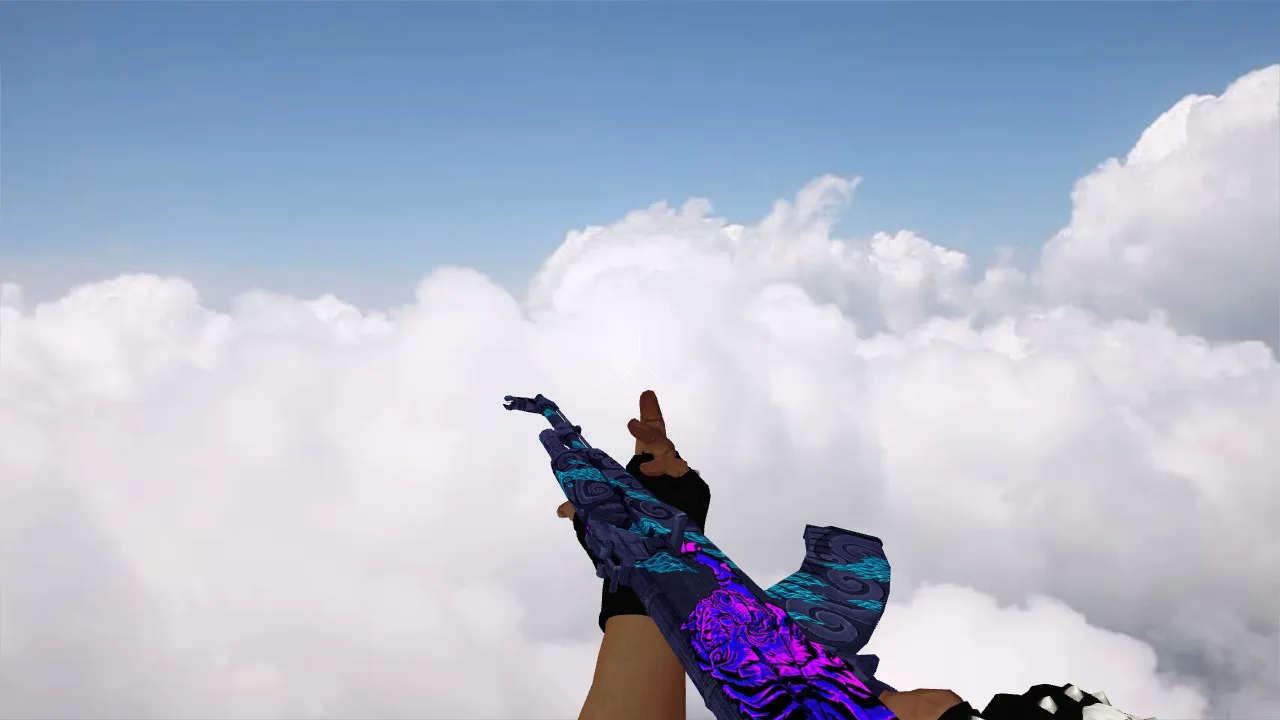 Скриншот Модель AK-47 Tigerstrike для CS 1.6: v_ p_ w_, звук, анимация осмотра и качество текстур