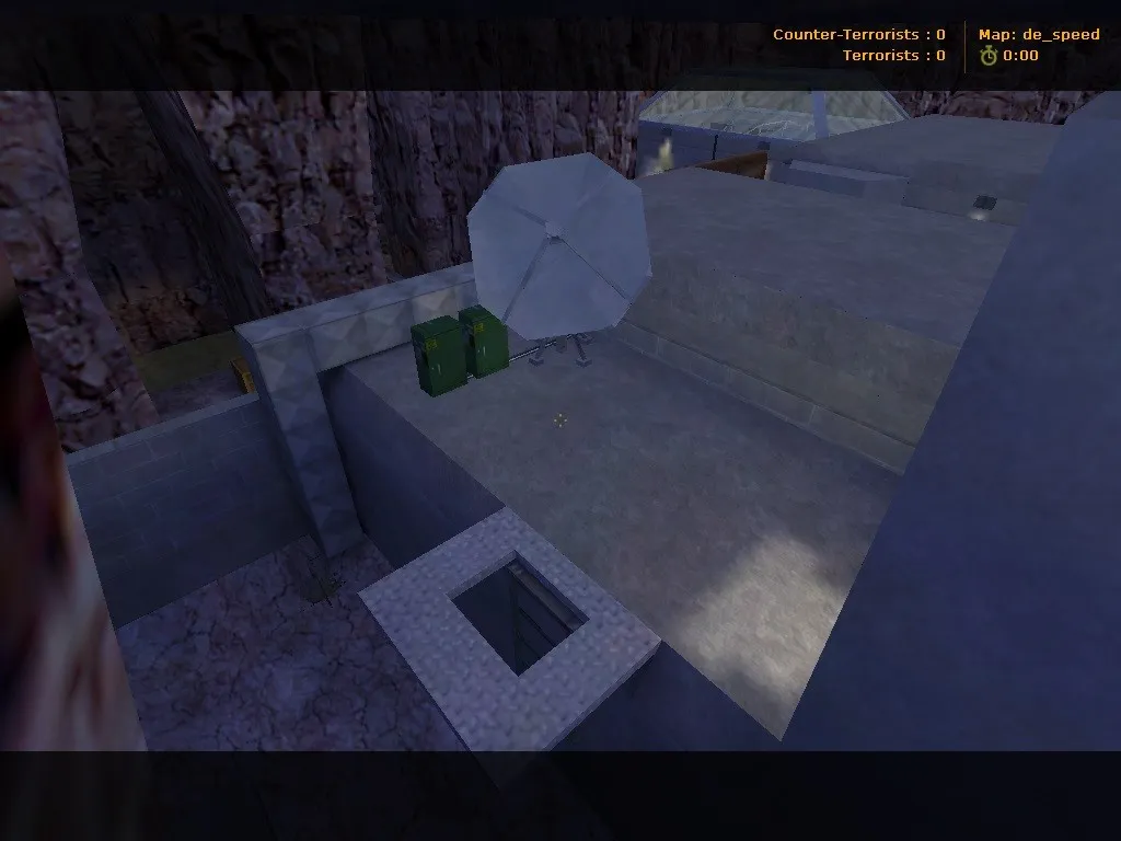 Скриншот  Карта de_speed для CS 1.6: тактический анализ и оптимизация