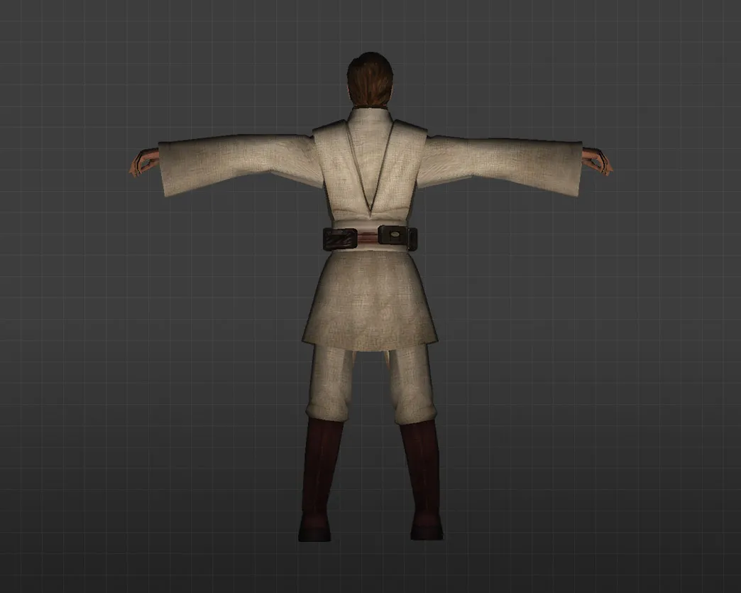 Скриншот Модель «Оби-Ван Кеноби» для CS 1.6 - Уникальность и Стиль