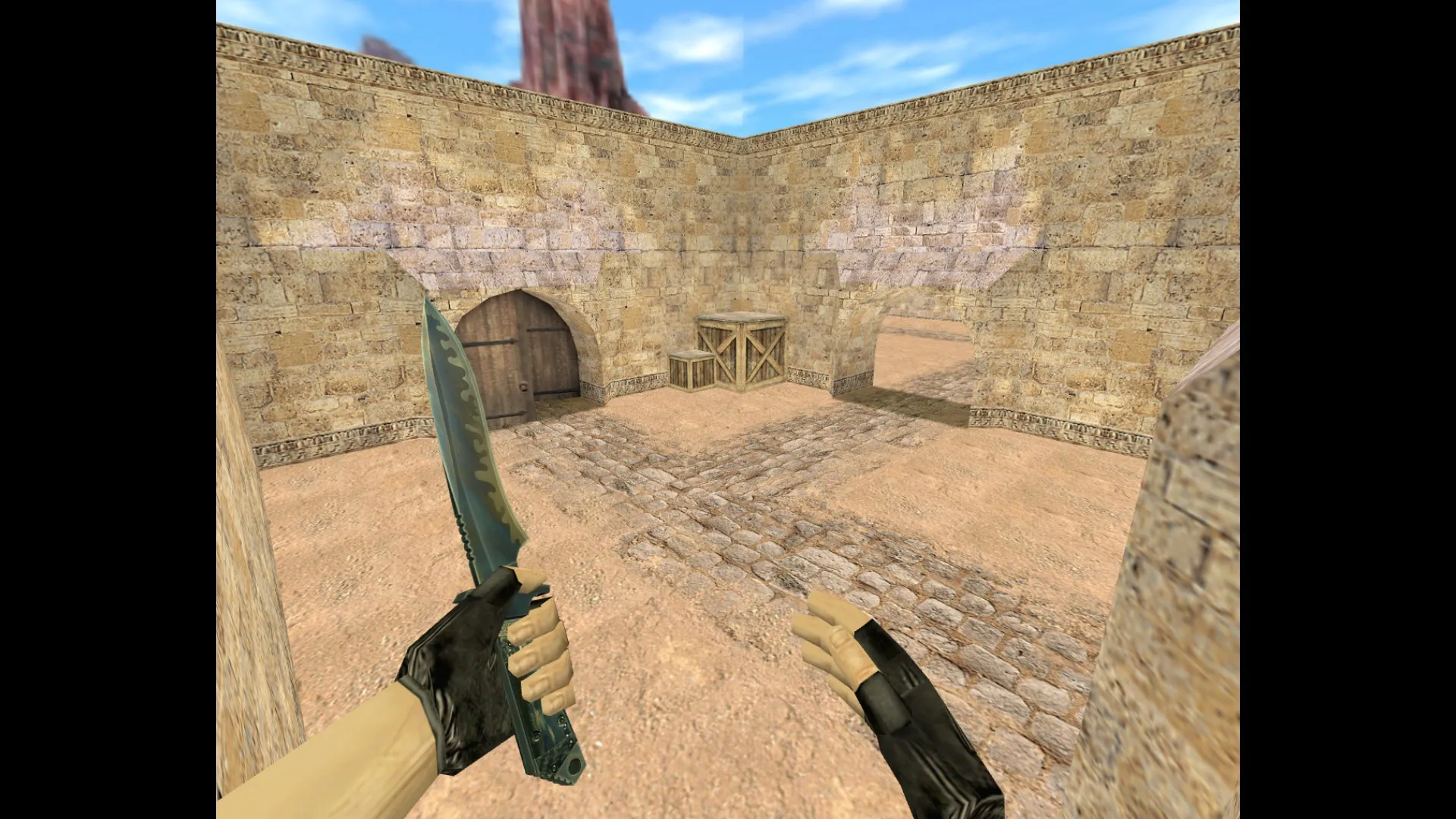 Скриншот Карта «de_gunnar» для CS 1.6