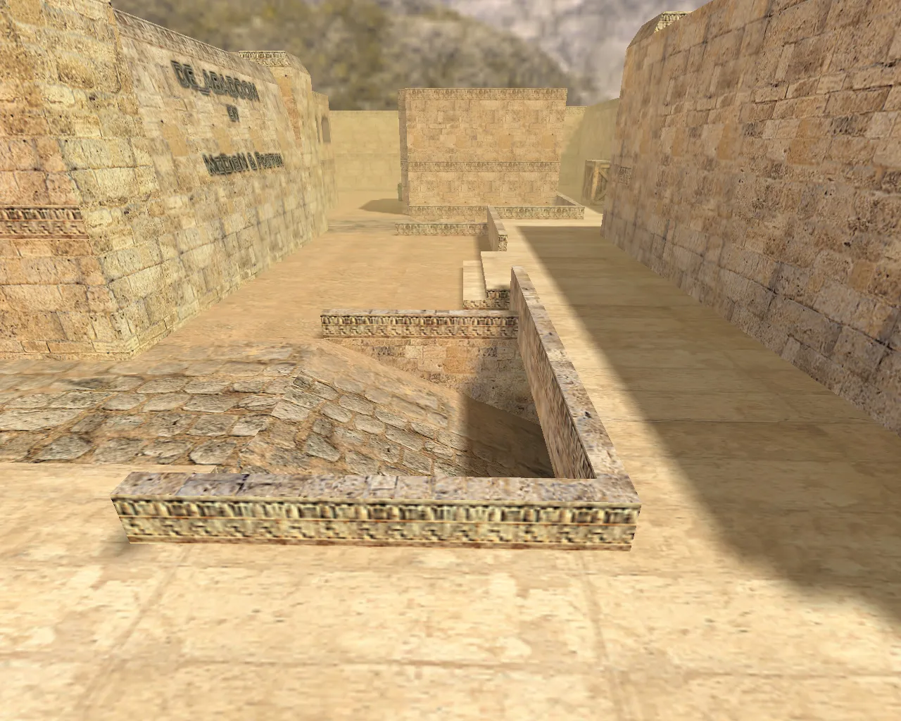 Скриншот de_abaddon карта для CS 1.6: точки, баланс сторон, .nav и оптимизация wpoly/epoly