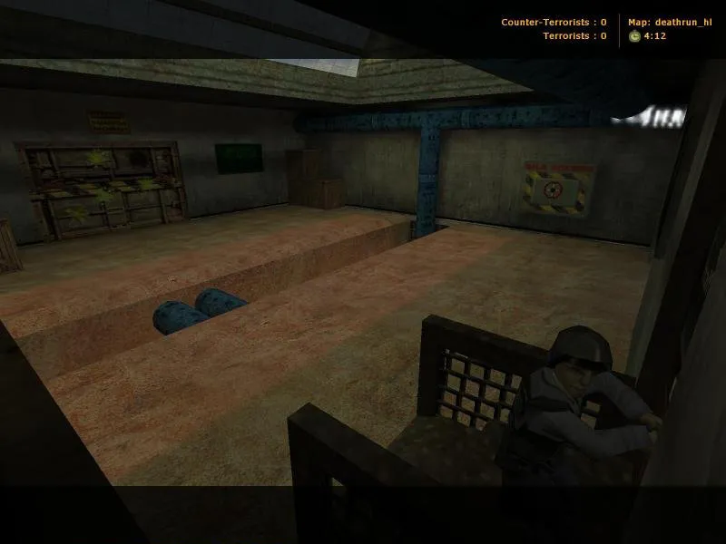 Скриншот Карта «deathrun_hl» для CS 1.6