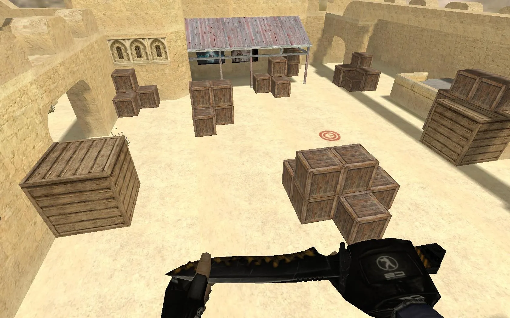 Скриншот  Карта de_sandman для CS 1.6: Технический обзор и стратегии