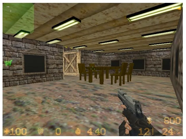 Скриншот  Карта de_kaczka для Counter-Strike 1.6: Тактика и детали