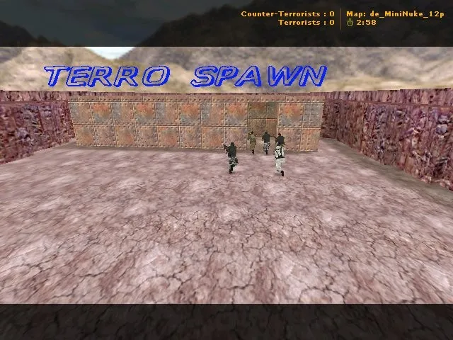Скриншот Карта «de_mininuke_12p» для CS 1.6