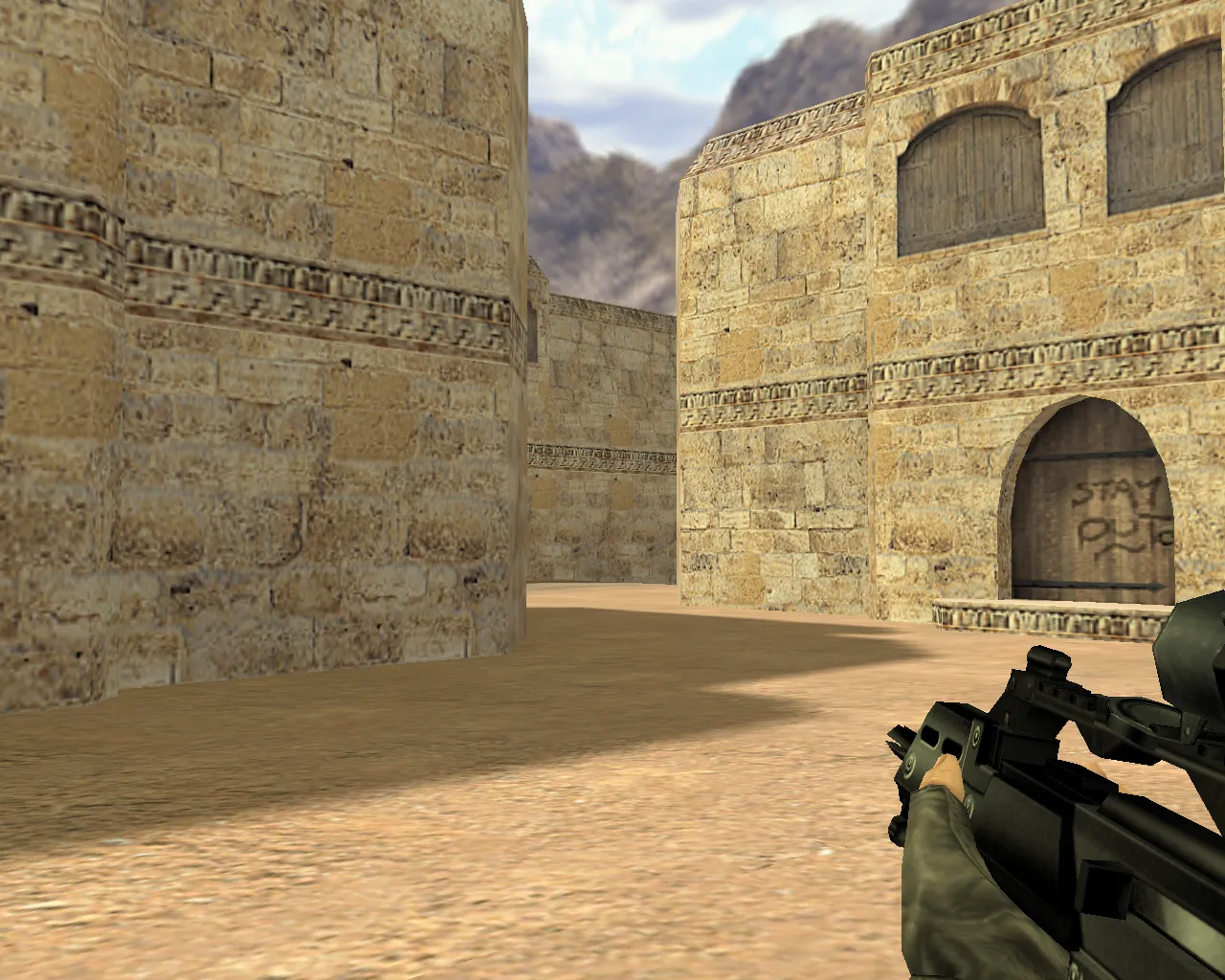 Скриншот Модель G36 Немецкий спецназ для CS 1.6 - Качественные текстуры и звук