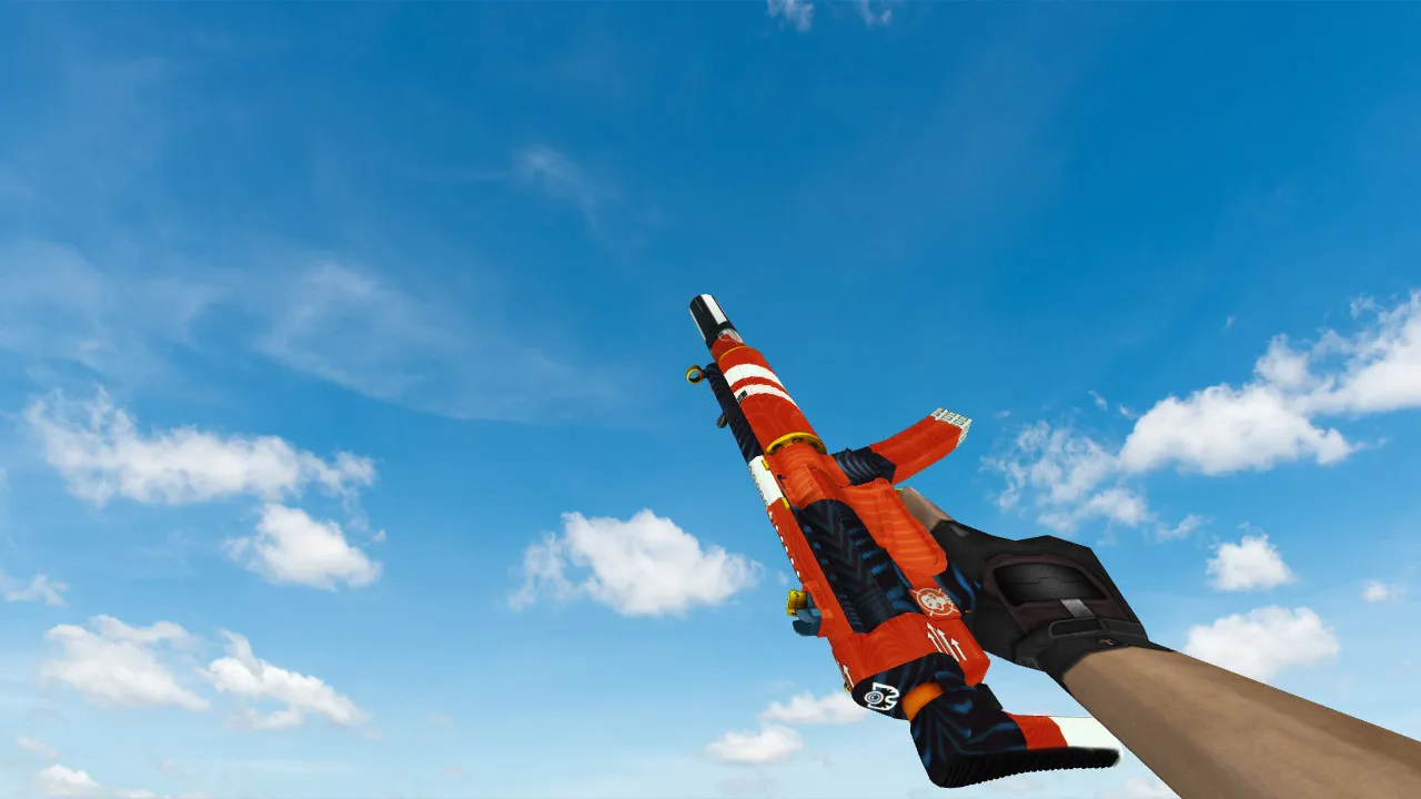 Скриншот Модель MP5 «Кровавый спорт» для CS 1.6 - Погружение в детали