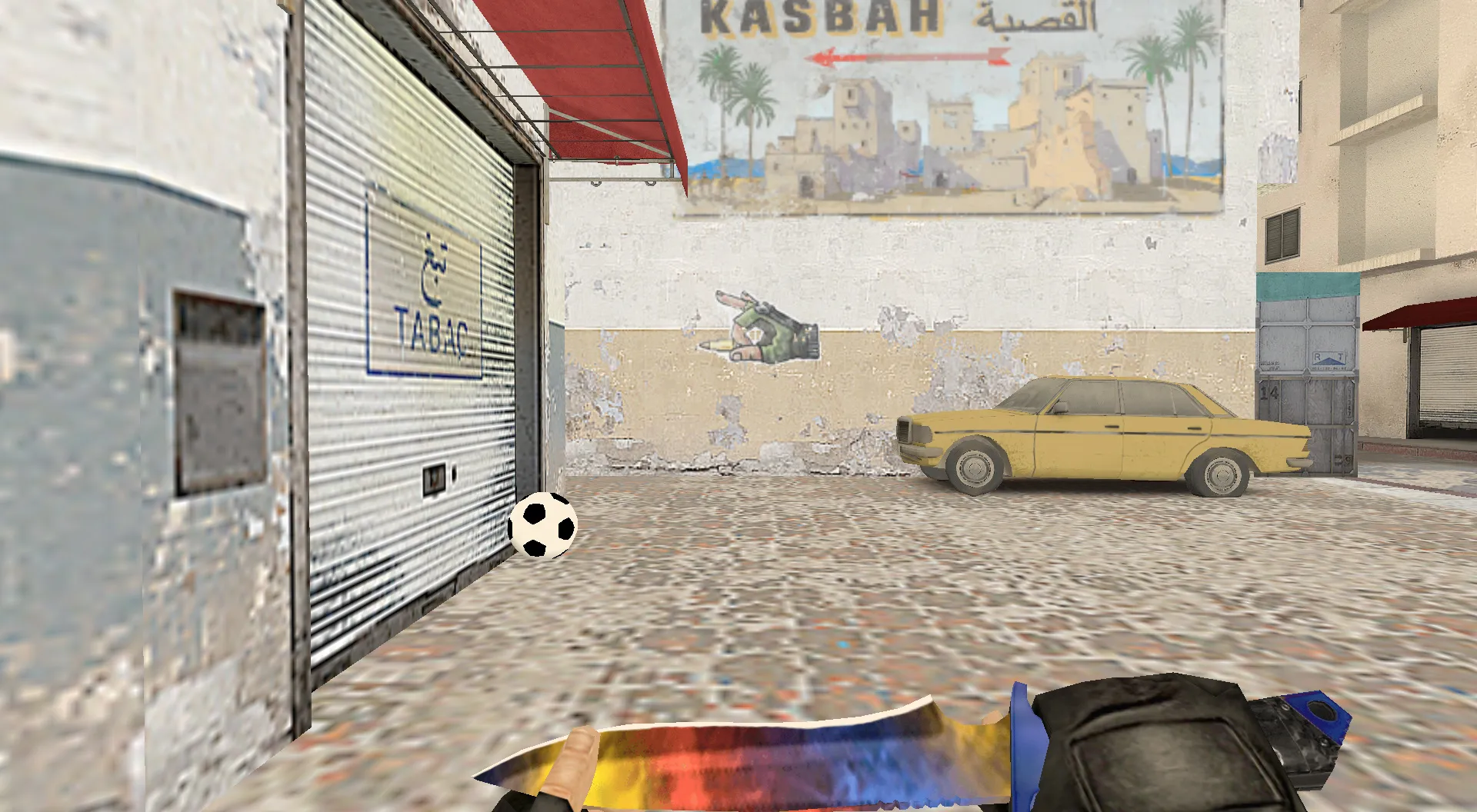 Скриншот Граффити «Щелбан» для CS 1.6 - Уникальный стиль в игре