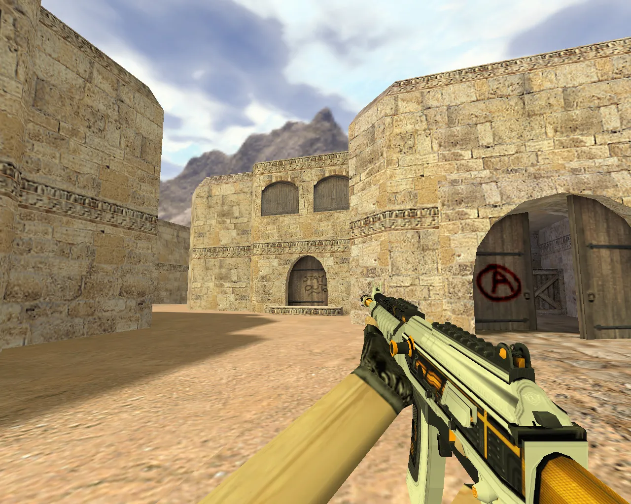 Скриншот Модель «Galil Слияние» для CS 1.6 - Оружие с уникальной анимацией