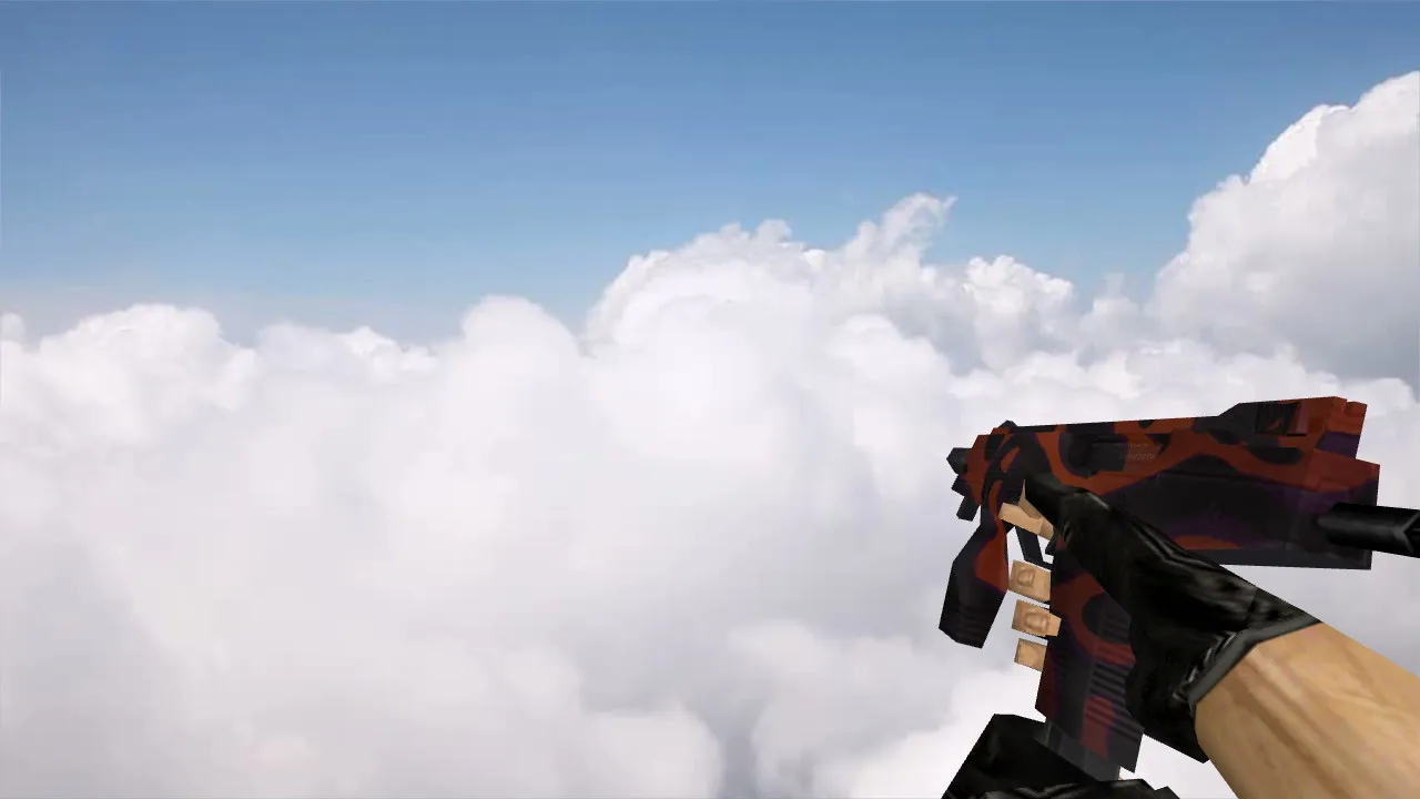 Скриншот Модель MP9 «Рубиновый ядовитый дротик» для CS 1.6