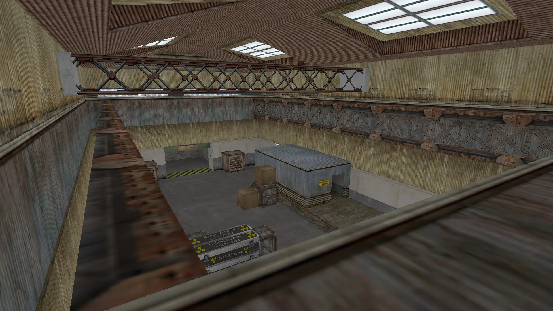 Скриншот Карта «de_nuked» для CS 1.6