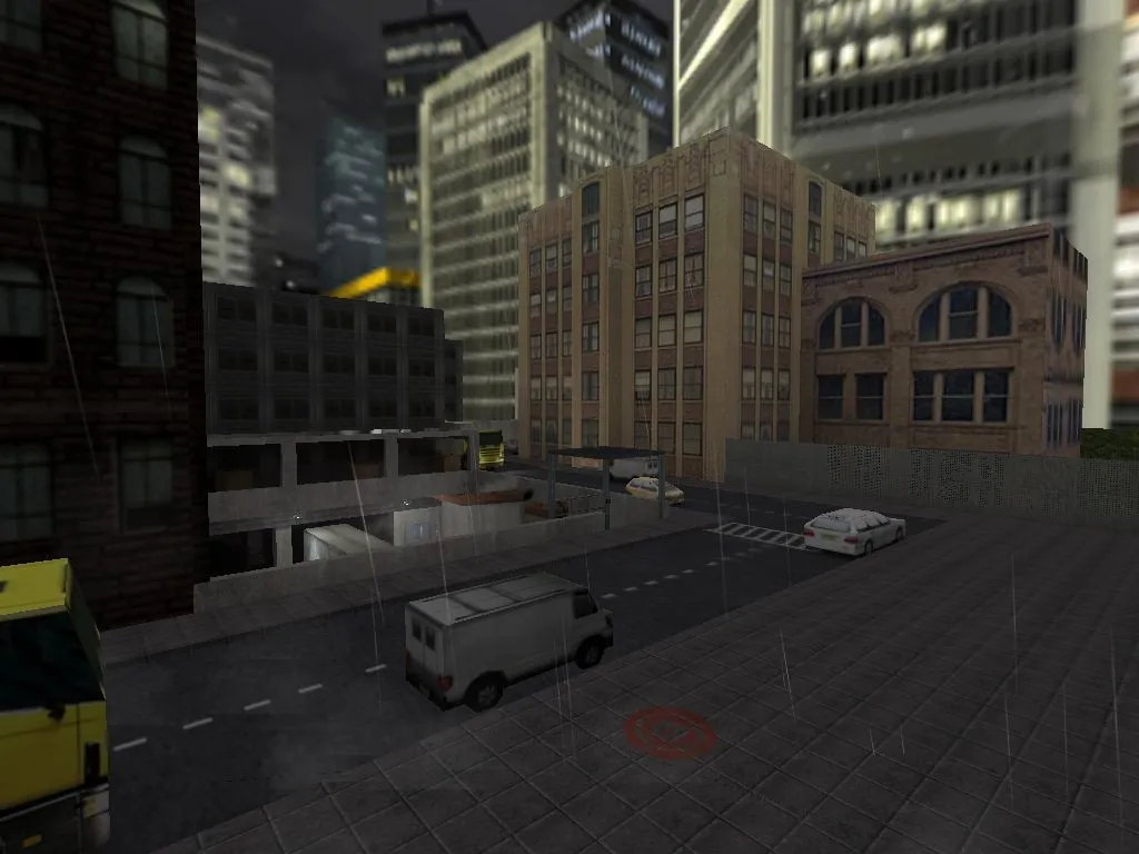 Скриншот de_aztec_urban для CS 1.6: разбор карты, точки, .nav и оптимизация wpoly/epoly