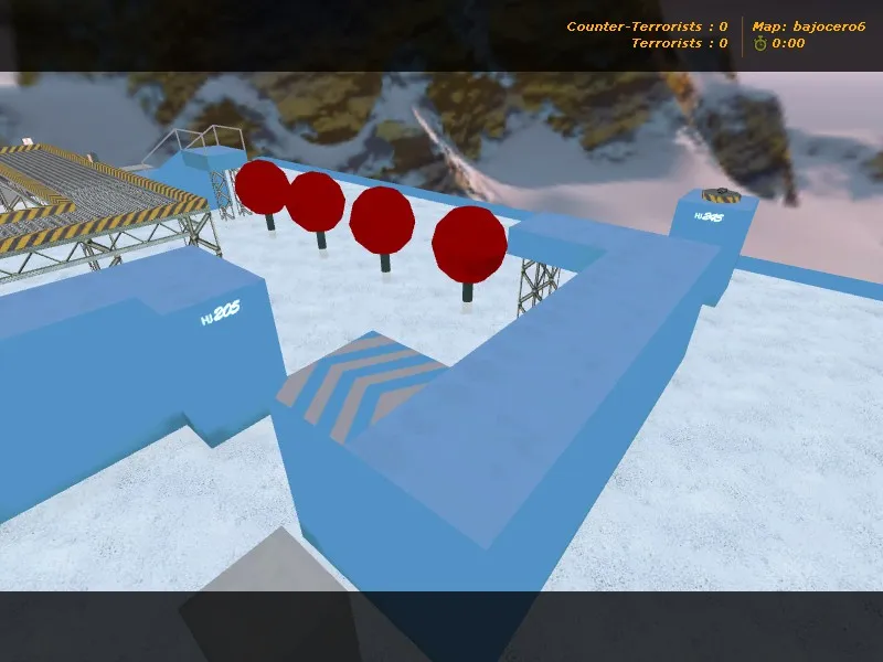 Скриншот Карта «deathrun_bajocero» для CS 1.6