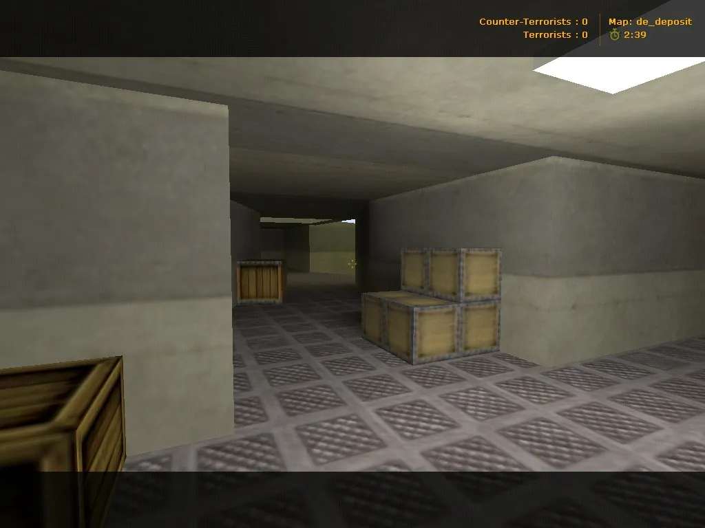 Скриншот  de_deposit для CS 1.6: точки, ротации, b-выходы и настройка для стабильного фпс