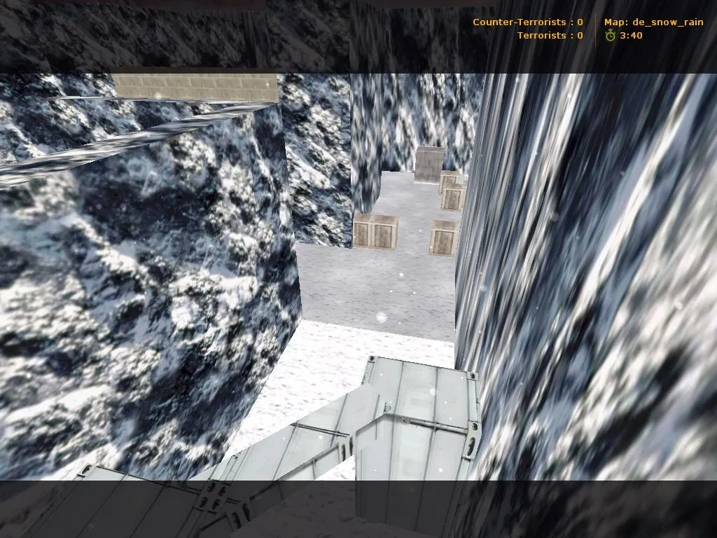 Скриншот  Карта de_snow_rain для CS 1.6 - подробное описание и особенности