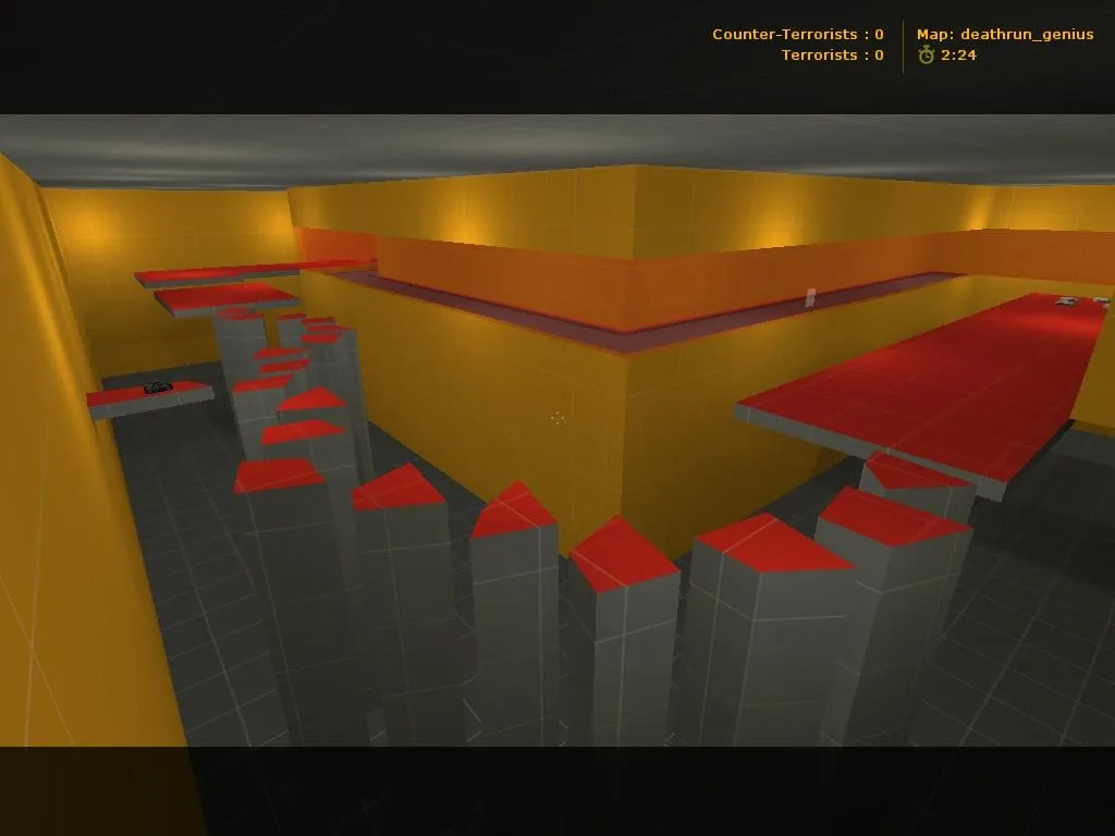 Скриншот Карта «deathrun_genius» для CS 1.6
