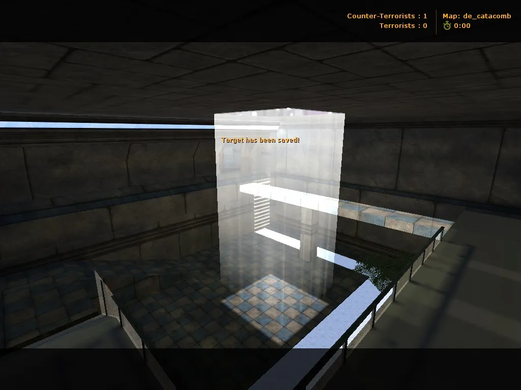 Скриншот  de_catacomb для CS 1.6: обзор карты, точки, баланс сторон и настройка для стабильной игры