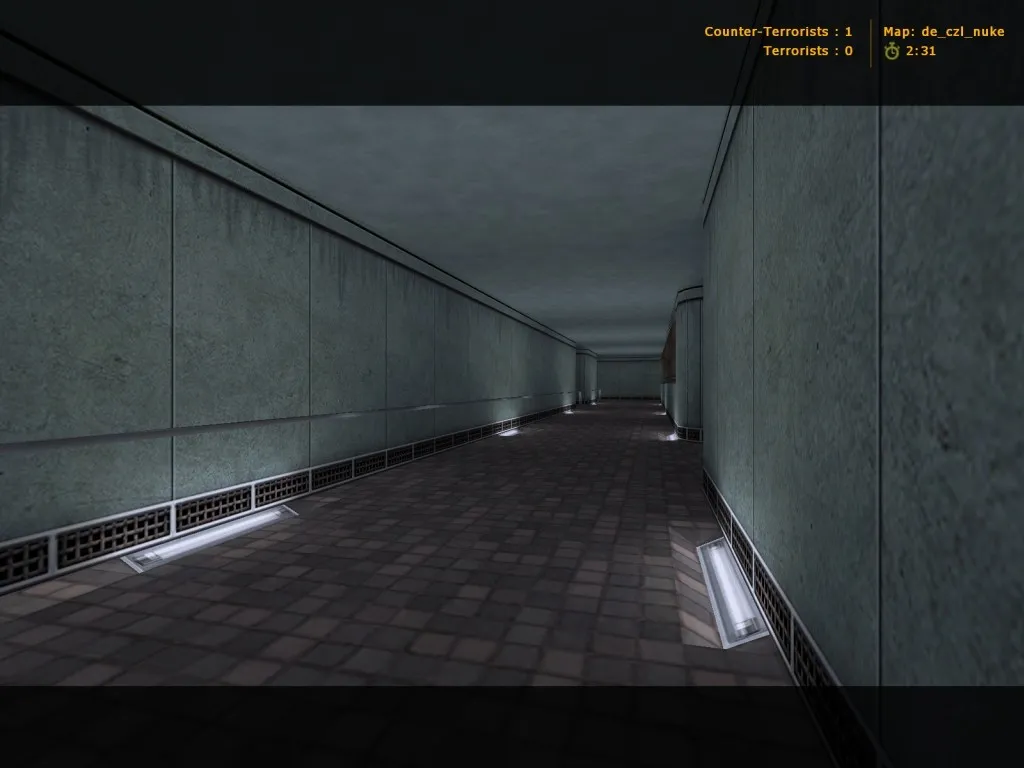 Скриншот  Карта de_czl_nuke для CS 1.6: точки, маршруты за CT/T, .nav для ботов, оптимизация wpoly/epoly