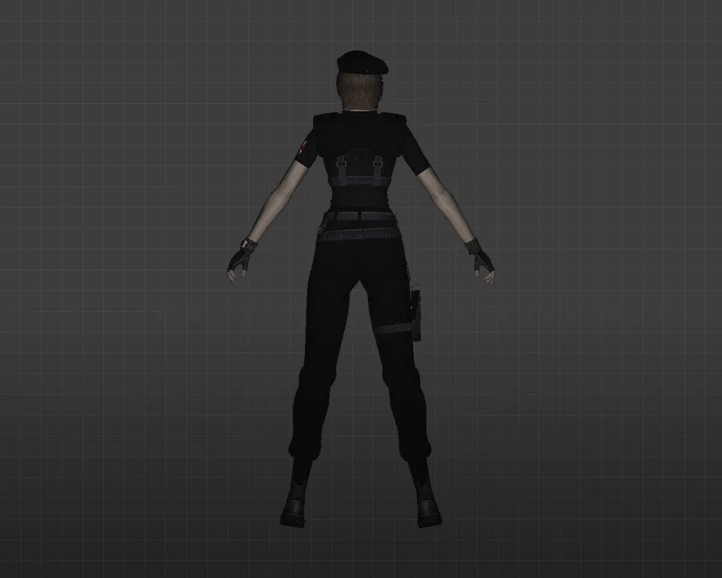 Скриншот Модель Джилл Валентайн для CS 1.6 - Уникальный скин для твоего персонажа