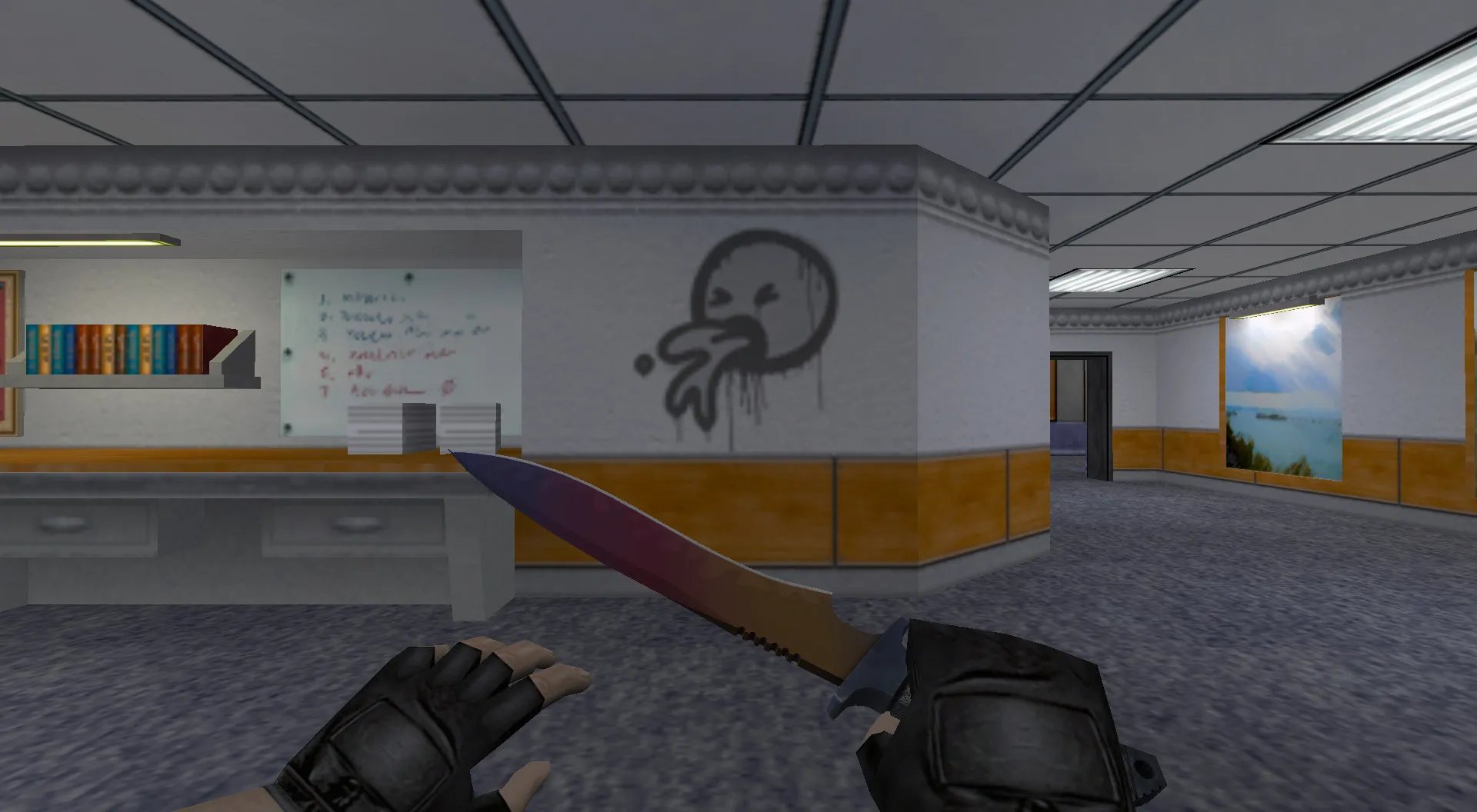 Скриншот Граффити «Бе…» для CS 1.6 - Уникальный стиль из CS:GO