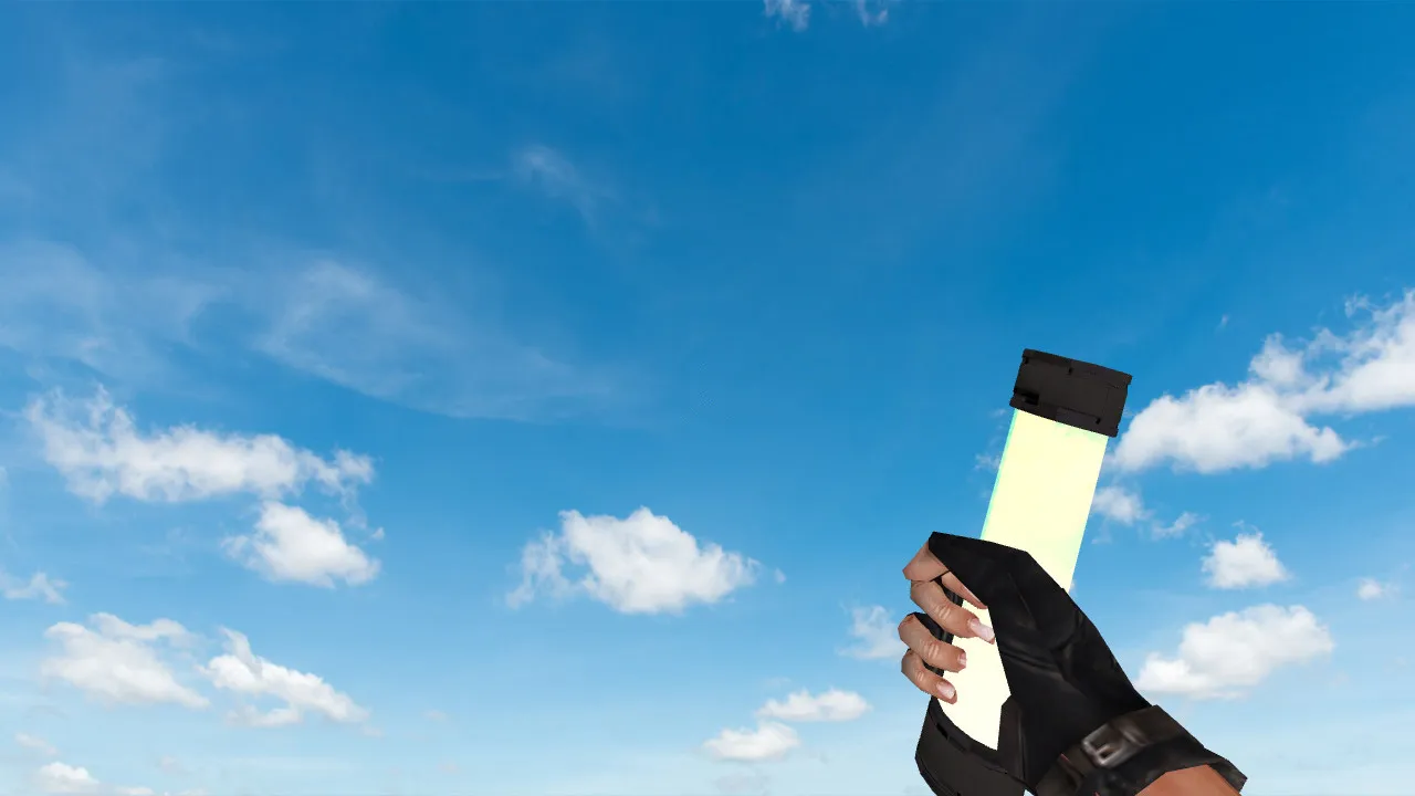 Скриншот  Модель гранаты «Umbrella Antidote Grenade» v_ для CS 1.6: звуки, анимация осмотра и качественные текстуры