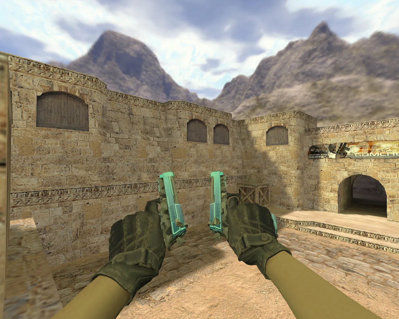 Скриншот Модель «Dual Elites Городской шок» для CS 1.6 - Уникальная Модель Оружия